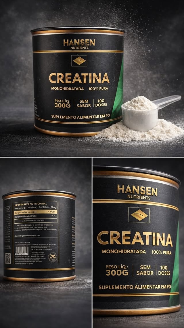 Creatina Monohidratada — Hansen Nutrients